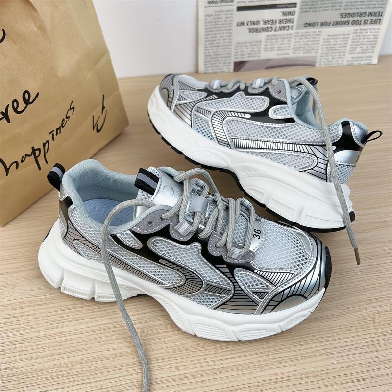 

2025 dad shoes women s shoes summer new casual versatile sports shoes ins shoes trendy breathable running shoes 40