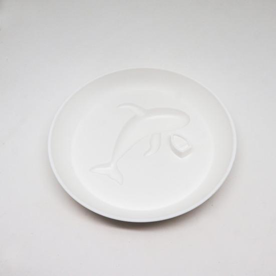 Yousheng Sea Whale Dipping Dish Cute Condiment Plate for Soy Sauce And Vinegar Multifunctional Spoon Rest Jewelry Storage Tray Fun Gift for Food And