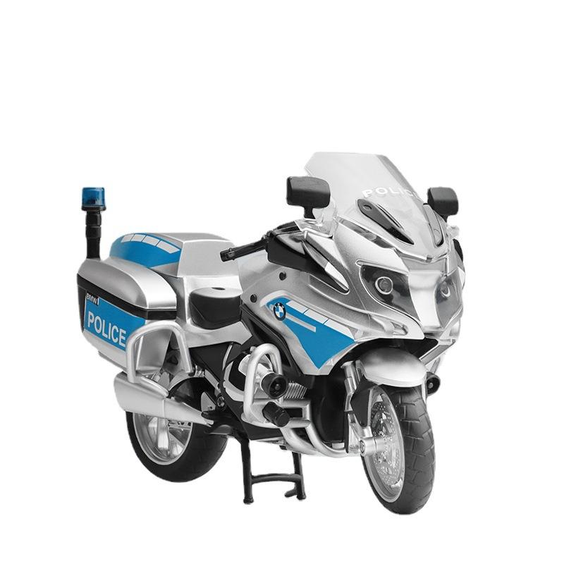 BMW R1250RT-P Polizei Motorrad Legierung Simulation Kinderspielzeug Geburtstagsgeschenk