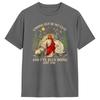 Coming Out of My Cave the Jesus Resurrection EasterTShirt Summer Fashion TShirts Cotton Comfortable Tees ShortSleeved
