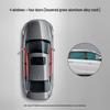 Cloud Realm Dual-Track Vehicle Sunshade Curtains for Privacy & Heat Insulation
