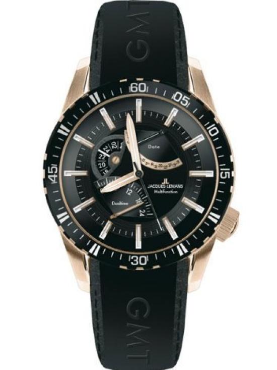 

Jacques Leman watch Liverpool GMT 1-1584H [item] срібний