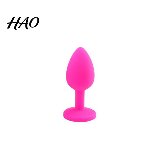 Butt Plug Anal Waterproof Rhinestone Design 3 Colors Sex Toy for Couples