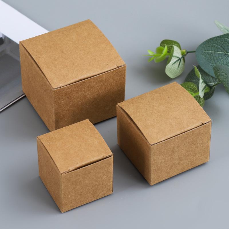 Kraft, Black, and White Card Paper Boxes for Cosmetics, Skincare, and Soaps