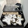 Cartoon Door Mat: Wear-Resistant, Non-Slip, Easy-to-Clean Foot Pad