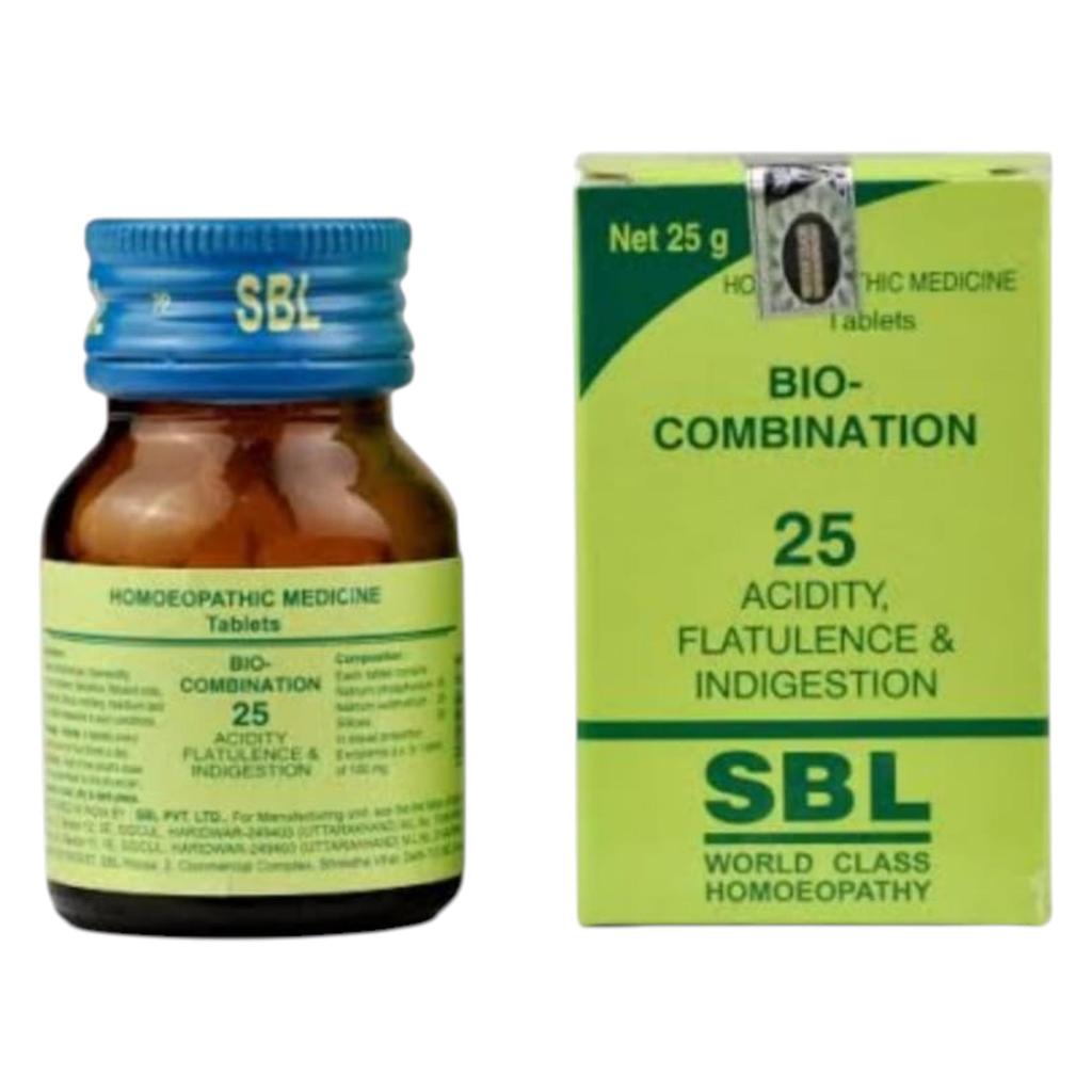 SBL Bio-Combination No.25 25 G X Pack Of 2 Wellness Tablets Digestive Comfort Daily Use Travel Friendly Support