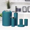 6 Pieces Bathroom Accessories Set Supplies Easy To Clean Home Apartment Use Soap Dish