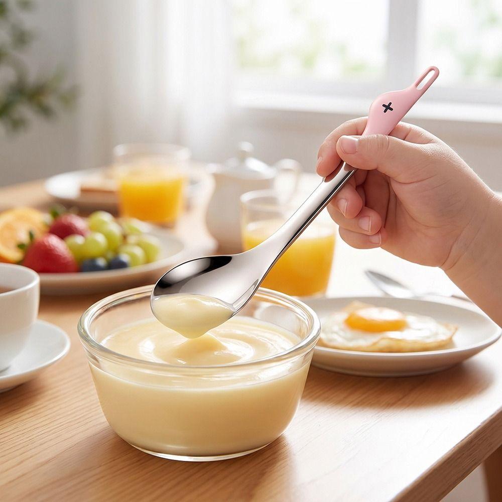 Duck Shape Watermelon Spoon Food Grade Coffee Spoon Smooth Surface Dessert Spoon Coffee Stirring