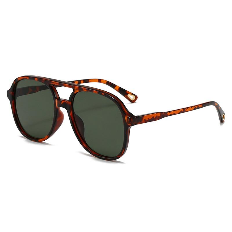 Dernières Lunettes de Soleil Aviateur Femme Lunettes de Soleil Carrées Rétro Homme Lunettes de Soleil de Luxe Femme Lunettes de Soleil Stylées Rétro Femme Protection UV 400 as picture