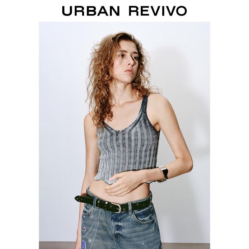 UR 2025 Summer Women's Textured Sleeveless Knit Top