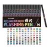 Night Visible Double Ended Art Marker Consistent Ink Flow Acrylic Marker Pen Safe for Creative Activities