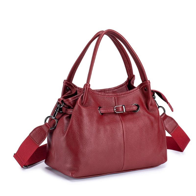 Soft leather handbag women's new bag women's fashion one shoulder underarm tote bag versatile large capacity messenger bag