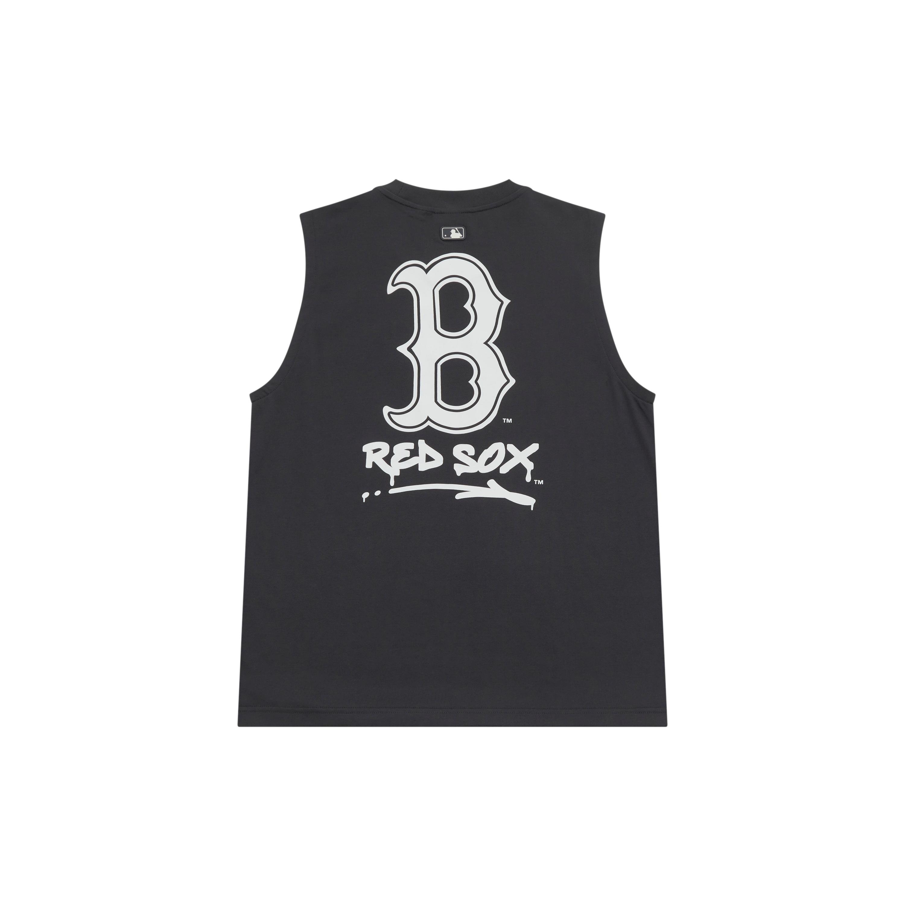 MLB Boston Red Sox Basic Collection SS25 Tank Top Unisex Charcoal Gray 3ATOB0253-43CGS XS