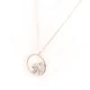 Altesse [L0177] - White 'Goddess' Silver Necklace