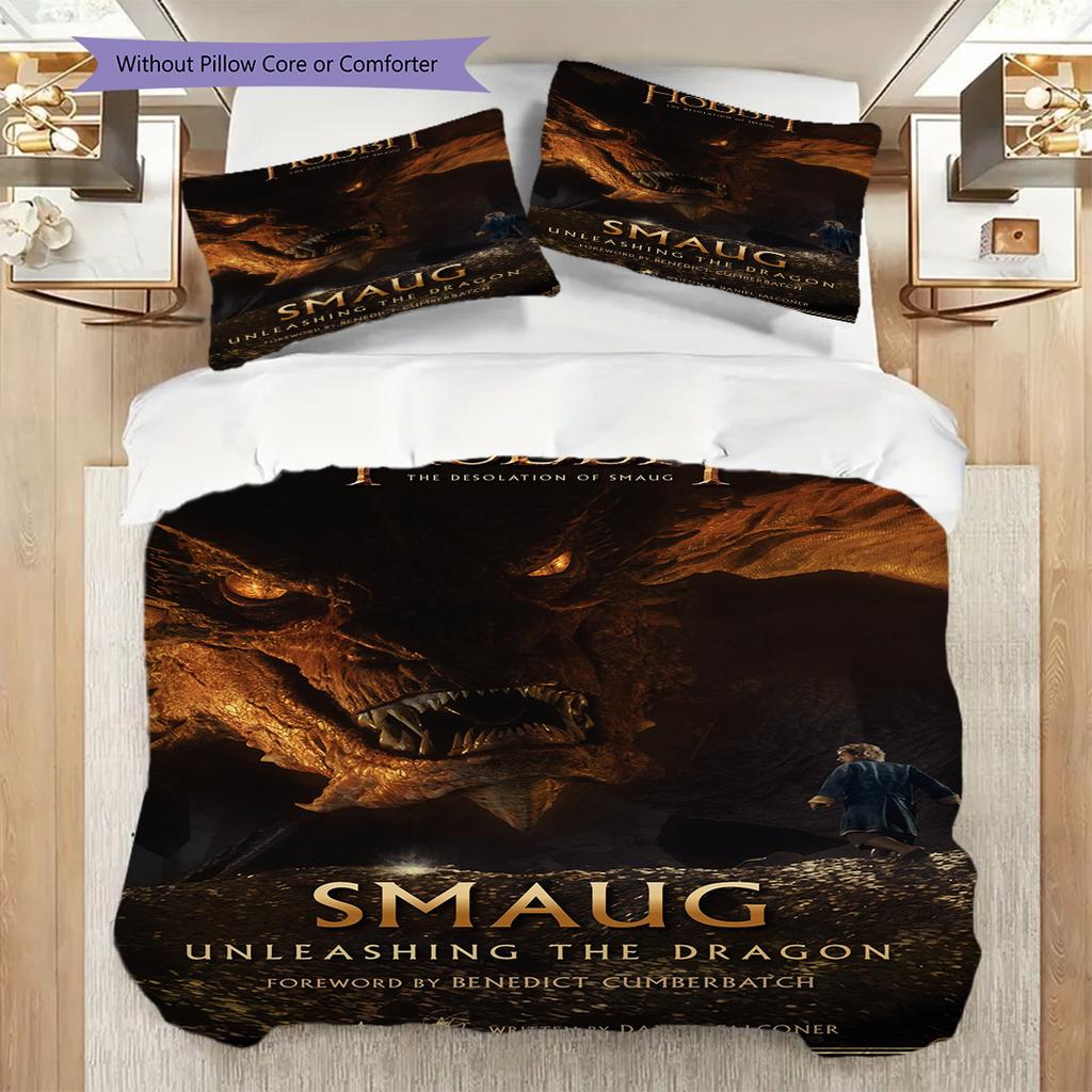 Lord Rings Fellowship Adventure Bedding 1 Duvet Cover 2 Pillowcase Without Core Soft And Comfortable Duvet Cover And Pillowcase