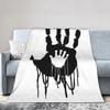 Death Stranding 2 Hands New Series Blanket Video Game Flannel Throw Blankets Airplane Travel Printed Soft Warm Portable Quilt