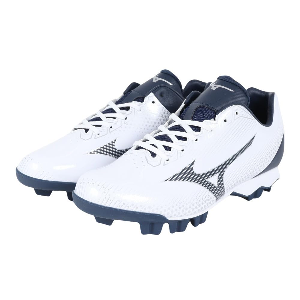 

Mizuno Baseball Point Spikes White Spa 3E Wave Light Revo 11GP2221 miz22fw