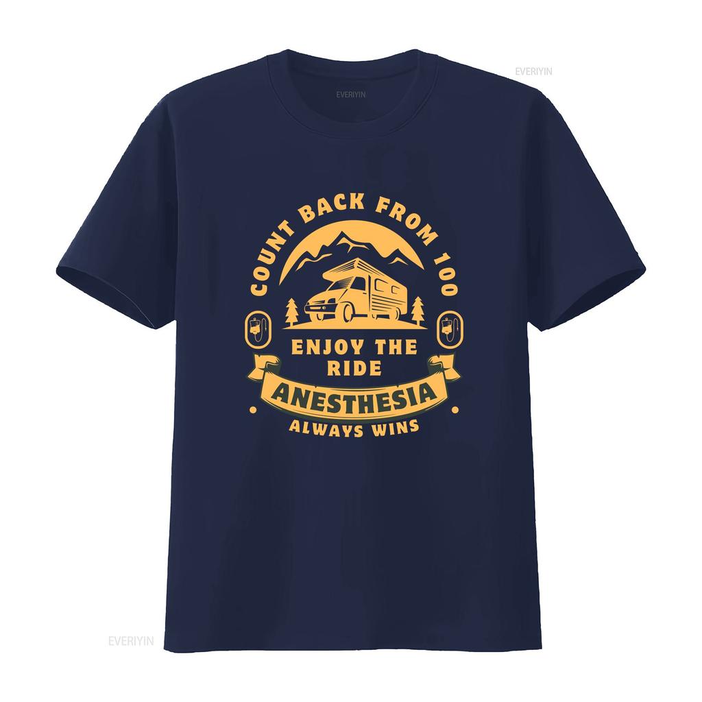 Count Back From 100 Anesthesia T Shirt Anesthesiologist week gift CRNA Nurse Doctor s Always Wins vintage Washed