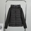 Trendy New Padded Splicing Cotton Clothes Men's and Women's Light and Thin Comfortable Casual Versatile Light Jacket