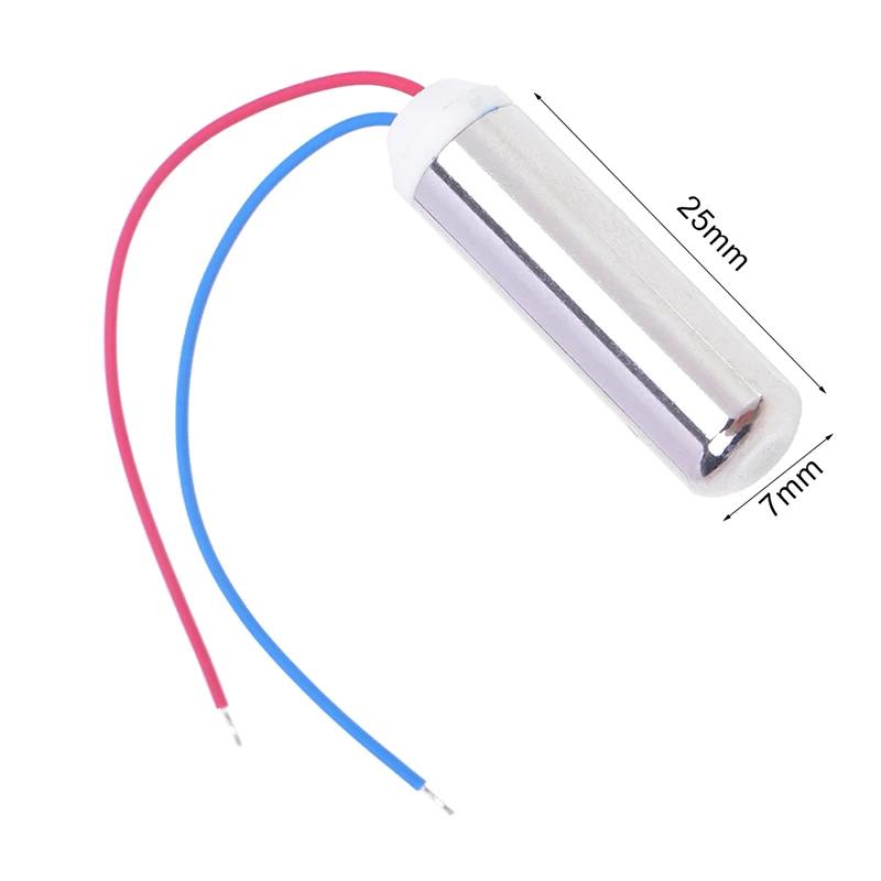 

18000 об/хв Безколекторний двигун постійного струму Вбудований вібраційний водонепроникний вібромотор для електричної зубної щітки іграшок запчастин 7x25 мм 3V