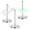 Chinco 3 Pcs Receipt Holder Spike, Bill Fork, Check Spindle, Ticket Stabber for Restaurant, Memo Holder Spike