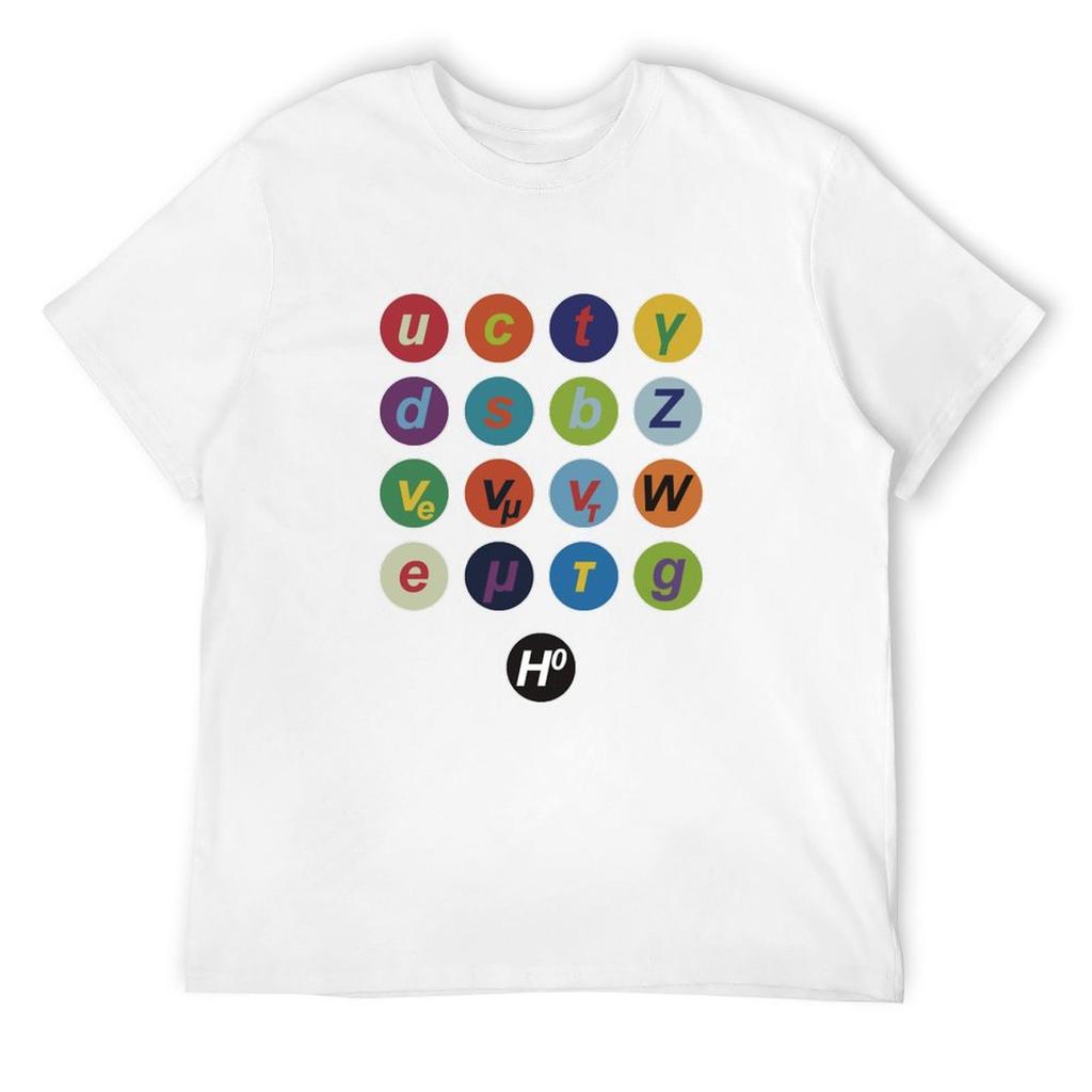Standard Model of Elementary Particles T-Shirt Cotton Man T-shirts Street Wear Sports Fans Men's T-shirts