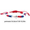 Comfortable Fit Sports Braided Bracelet for Any Occasions Featuring Adjustable Designs Football Tennis Cycling