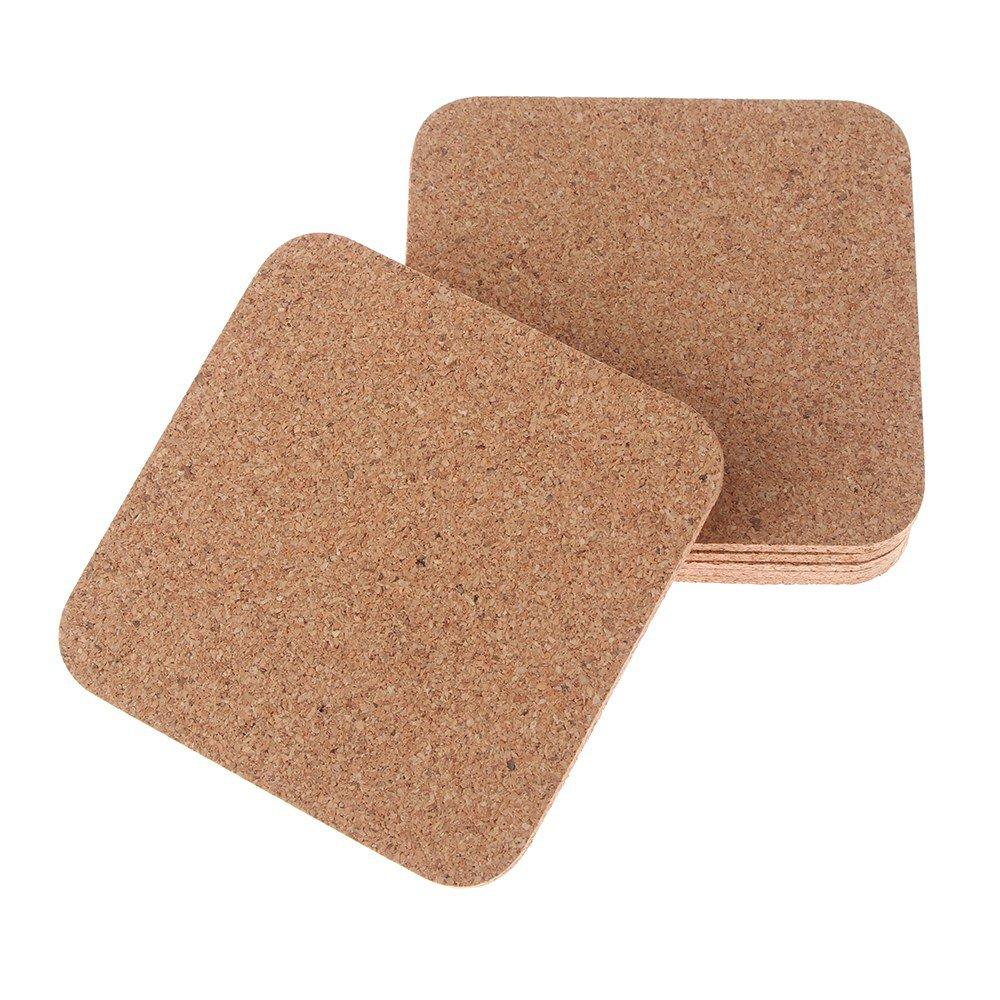 Accessories Absorbent Coaster Mug Non-slip Heat Resisten Drink Coasters Cup Mat Wooden Cup Mat Cup Costers Cup Mat Pad