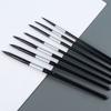 7Pcs/Set Beginner Artist Kit Gouache Painting Pen Round/Pointed Tips Paint Brushes Set  Art Class