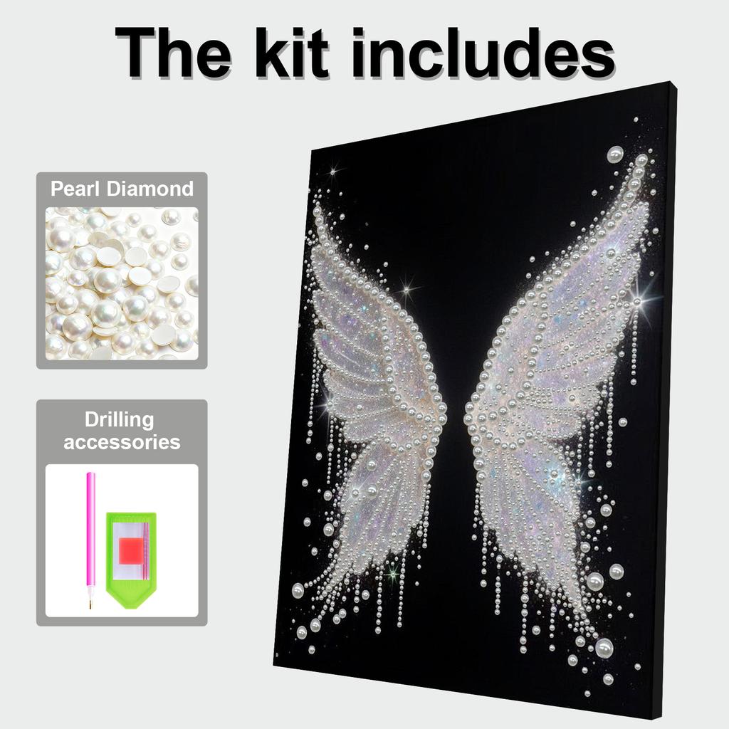 DIY Pearl Gem Art Diamond Painting Kits for Adults Home Decor Diamond Painting Gem Art With Frame 30x40cm