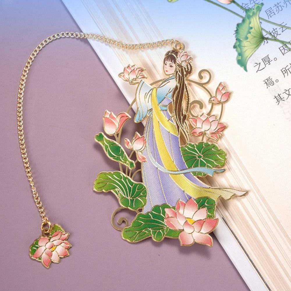 with Tassel Pendant Book Clip Metal Pagination Mark Stationery Bookmarks  Students