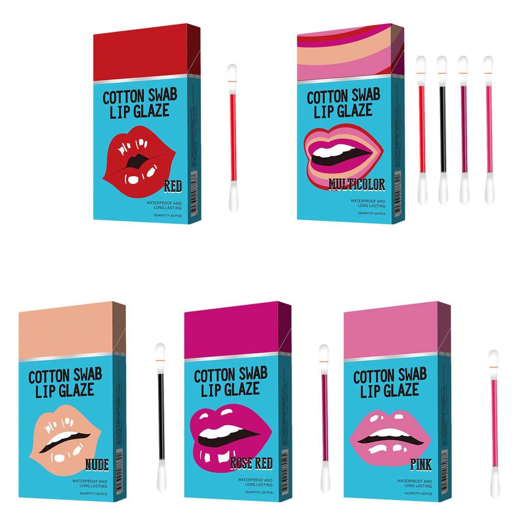 Cheap Tattoo Lipstick Cotton Swab Water Protective Widely Use Joom