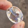 CERTIFIED Flawless 83 Ct Oval Shape White Montana Sapphire Loose Gemstone