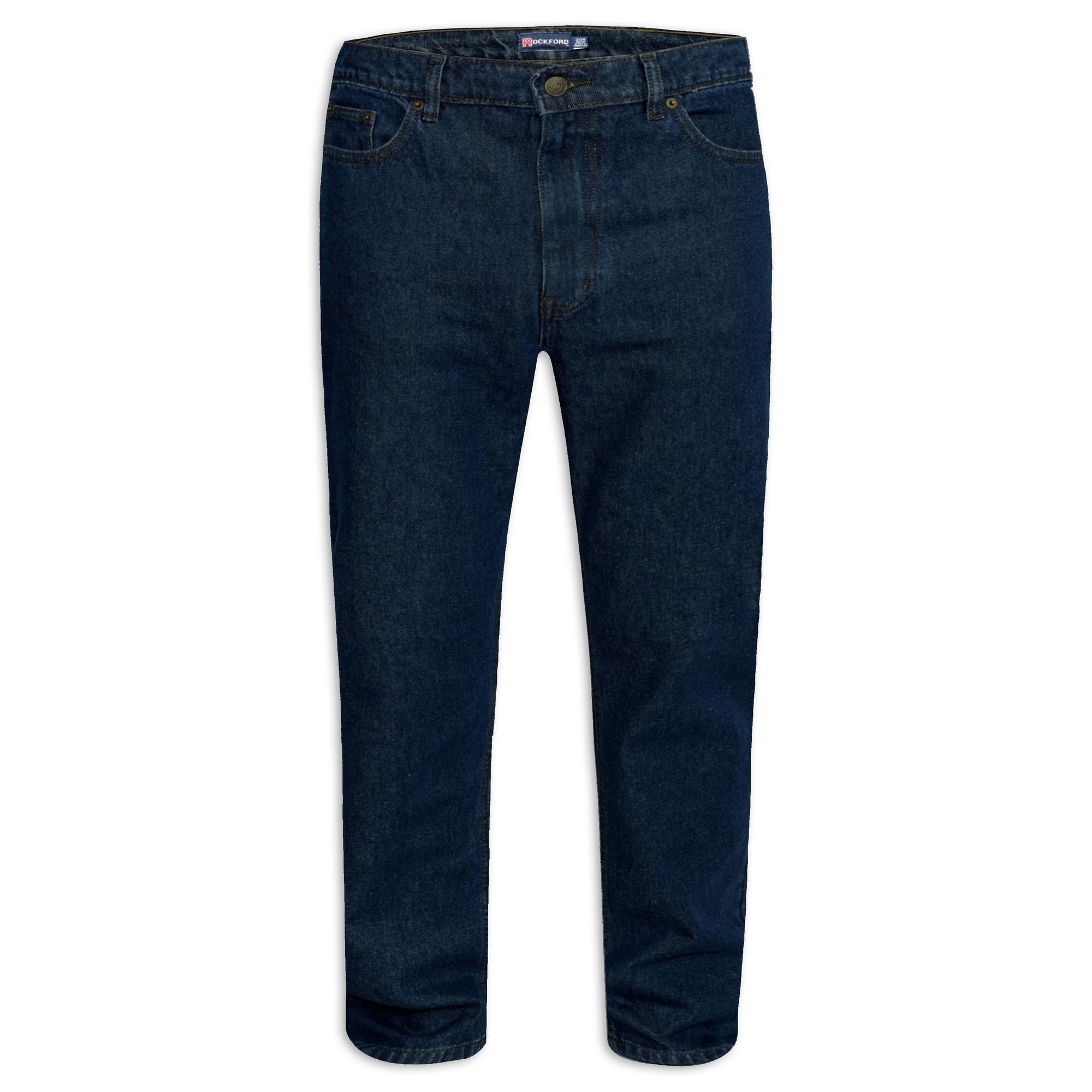 Duke Heren D555 Rockford Comfort Kingsize Jeans 42L indigo