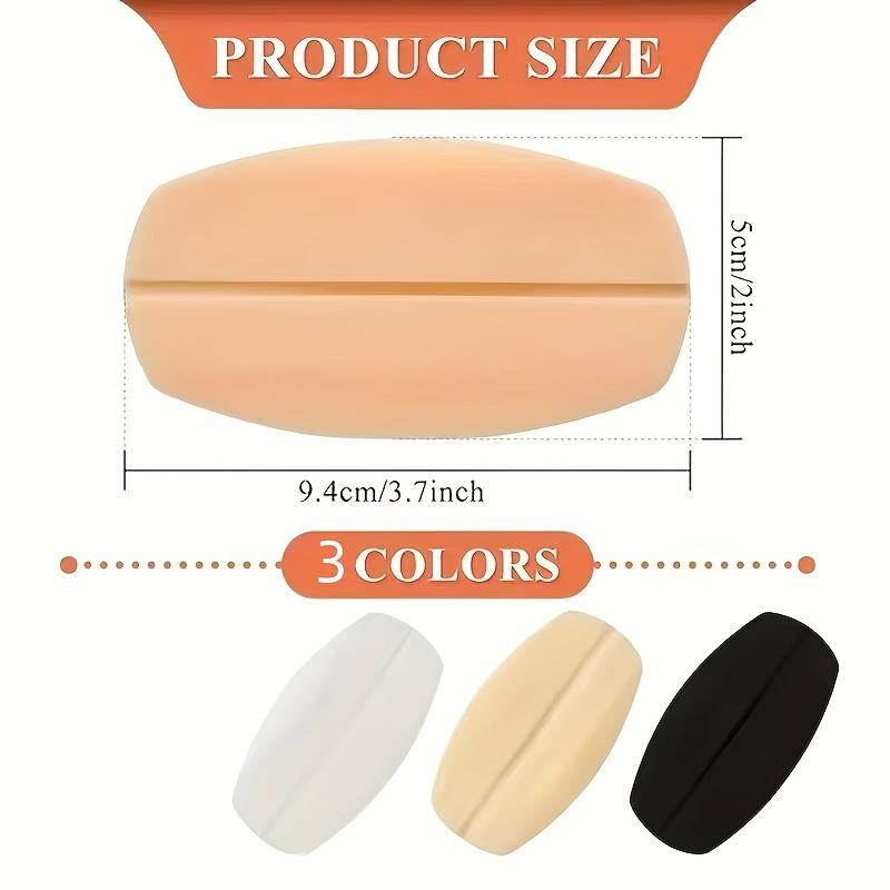 2/6pcs Silicone Shoulder Strap Pads, Anti-Slip Bra Strap Holders, Multi-Color Seamless Pressure-Relief Shoulder Pads