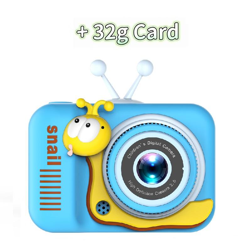 Kinderkamera, Digitalkamera, 20-MP-Kamera, Kinder-Selfie, 4-facher Digitalzoom, 2,0-Zoll-Bildschirm, Doppelobjektiv