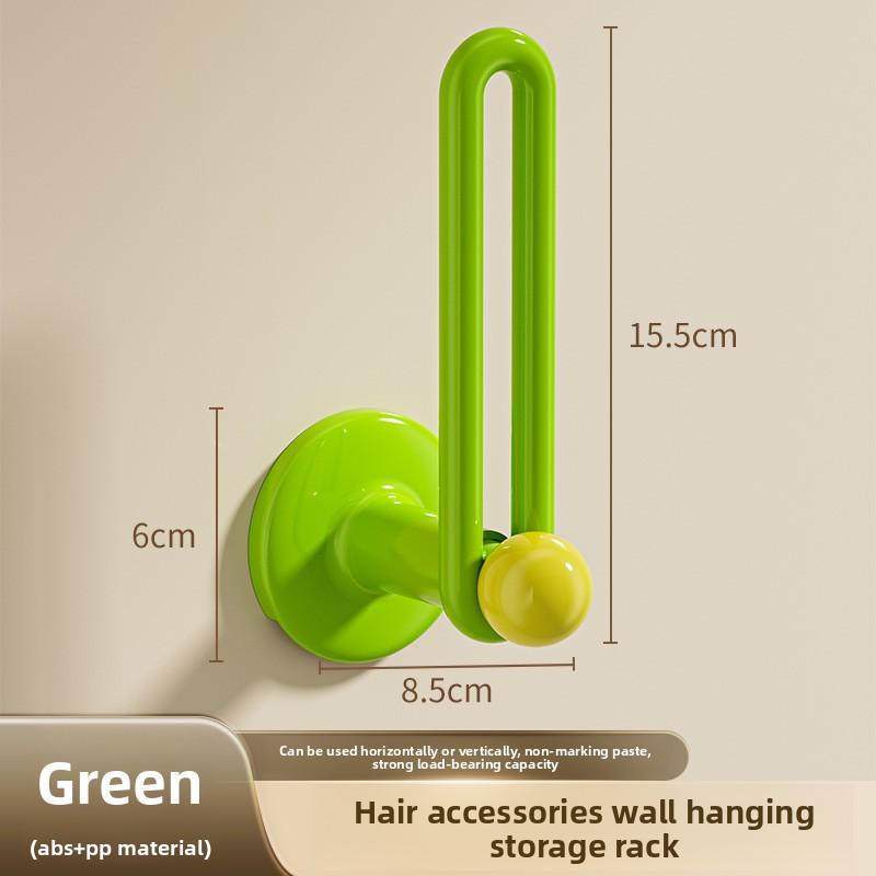 

Bathroom Hair Tie and Accessory Organiser зелений