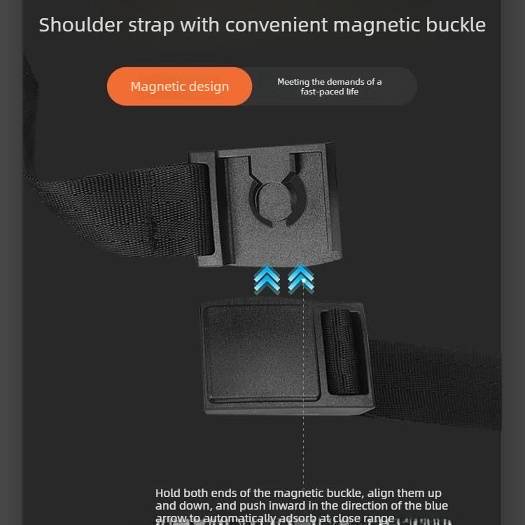 Functional Wind Nylon Crossbody Bag Sports Shoulder Bag