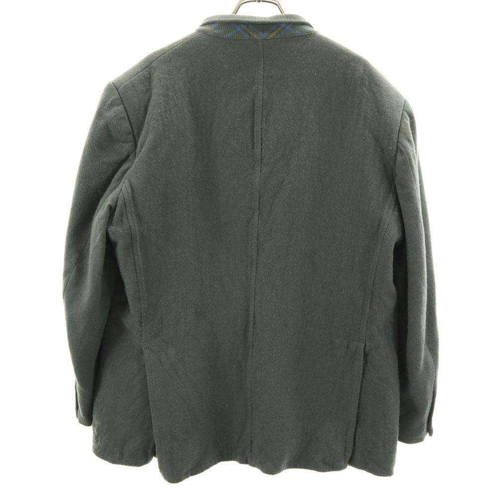 LANVIN 80s 90s Wool Blend Old tailored jacket S There is a shoulder pad Men's Used