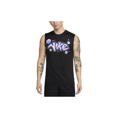 Dri-FIT Lightweight Comfortable Quick-Dry Sleeveless T-Shirt Men Tops Black FV8415-010