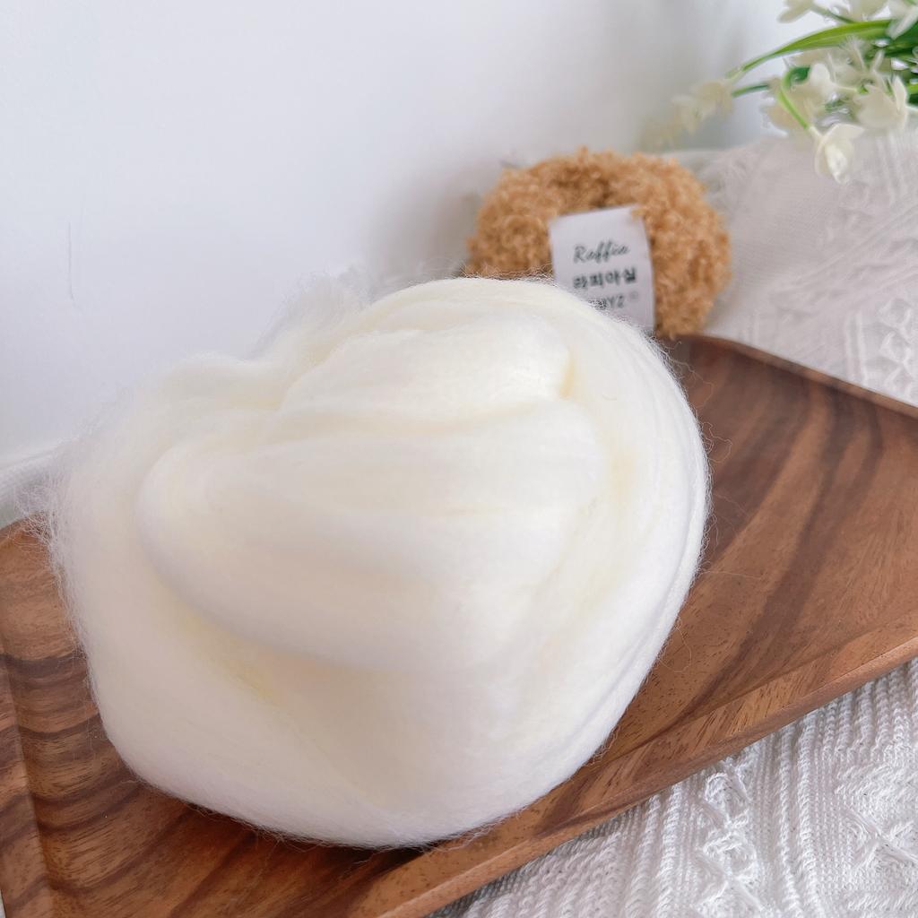 250g/ball Ultra Thick Icelandic Yarn Cotton Candy Imitation Wool Yarn Handmade DIY Weaving Tapestry Bedroom Decoration Material