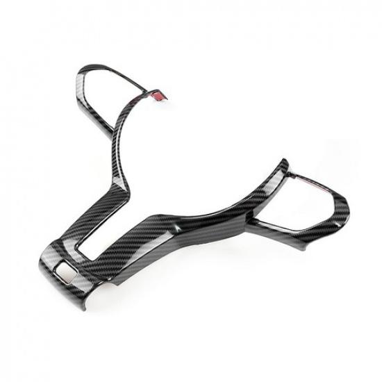 Carbon Fiber Steering Wheel ABS Cover Fits BMW F Chassis F22 F30 F32 F10 F15 F16
