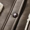 Xiangying Women's Reversible Shearling Coat