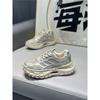 Spring New Low-top Mesh Breathable and Comfortable Casual Thick-soled Lace-up Dad Shoes Ec