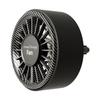 New Car Aromatherapy Fan with Colorful Ambiance Lights Car Air Outlet Fan Three Adjustable Car Fans Car Air Vent Accessories