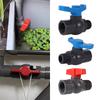 PVC-Kugelhahn 3/4" 1" Innengewinde Außengewinde Ventil Schalter Gartenbewässerung Wasserrohr Verbindung Innen zu Außen Gewinde 1 Stück