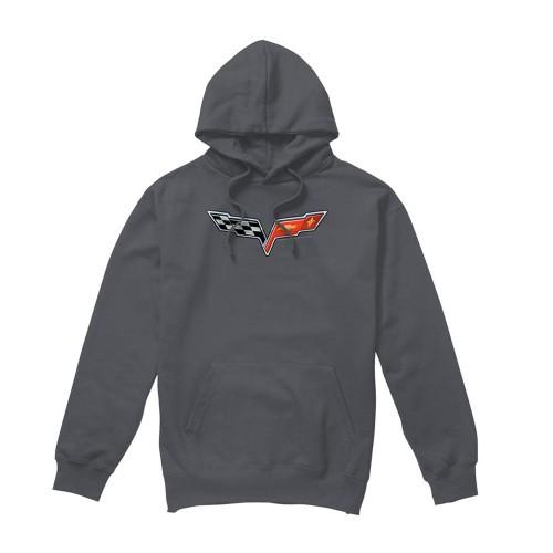 Chevrolet Unisex Adult The Vette Medallion Hoodie
