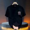Trendy Brand Short-Sleeved Pure Cotton Men'S Printed T-Shirt Trendy Men'S And Women'S Versatile Round Neck T-Shirt Men'S