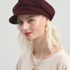 MAIA Wool Bread Hat - Wine