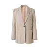 2025 Spring/Autumn Casual Fashion Simple Suit Jacket for Daily Commute.